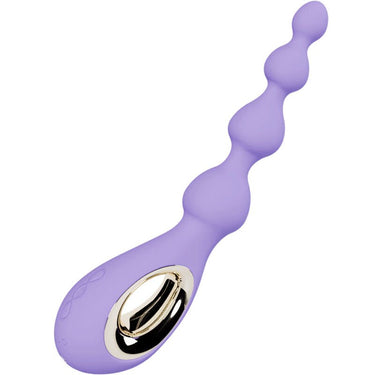 Massaggiatore anale con perline neutre, tecnologia Bow-Motion